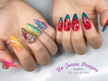 アン ジョーヌドラゴ/【ロングネイル】カラフルネイル