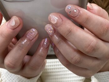 シェリーラメール 池袋店(cherie la mer)/チェックネイル