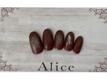 ネイルアンドアイラッシュ アリス(Alice)/デザインネイル￥5500（税込）