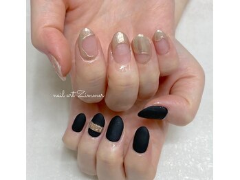 ネイルアート ジマー/クリアニュアンスと60minart