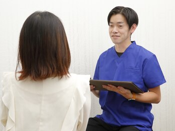 らいおんハート鍼灸整骨院 ダイエー海老名/施術前にカウンセリング