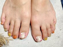 エアルネイル(∞エアルnail)の雰囲気（*オールシーズン楽しめる～大人フットネイル～）