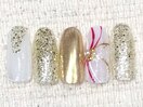 お正月ネイル　¥8250