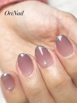 オリネイル 西荻窪(OriNail)/スキニーフレンチ[ワンカラー]
