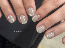 ザ マリー 三条店(THE MARIE)/3)6000円 シンプルネイル 0122c