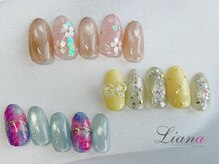 リアナ(Liana)の雰囲気(季節のデザインもご用意しております♪画像のお持ち込みもOK☆)