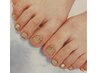 【新規】丁寧な甘皮ケア付き♪持ち込みデザインフットネイル★8800円♪