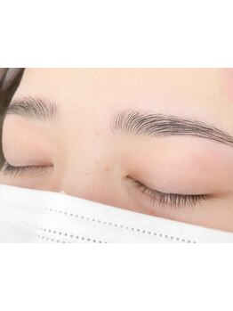 アイブロウメニューがあるサロン