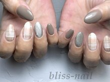ブリスネイル(bliss-nail)/チェックネイル