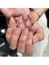 ミントリーフ バイ リート(Mint leaf by Reat)/ラメフレンチ