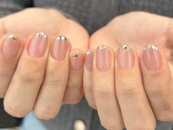 ケーツーネイル(k-two nail)/ラメフレンチ(あやか)