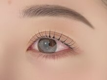 ミミ バイ シエロ 栄店(MiMi by cielo)/平行アーチ眉×立ち上げカール