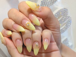 ひまわりカラーグラデーション