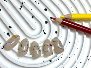 D.d nai 名古屋栄/名古屋/栄/手書きアート/色鉛筆