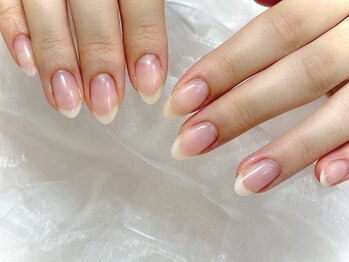 ネオリーブドレスネイルアンドアイラッシュ(Neolive dress nail&eyelash)/＊自爪風ネイル＊¥5000【dress】