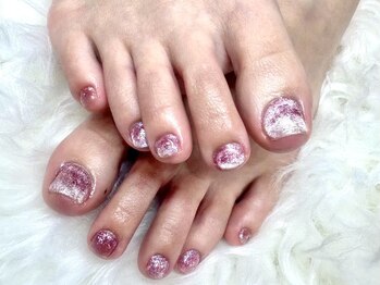 はあとねいる 大分わさだ店の写真/おしゃれは足元から*デザインの種類が豊富&カラー変更OKで4400円!鮮やかなネイルで気分UP♪