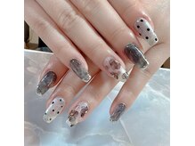 ネイルサロン リピネ(lipine)の雰囲気（インクアートのニュアンスネイル。）