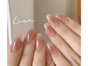 Lien nailsalon【長さだし専門店】パラジェル・フィルイン導入/チークネイル