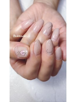 レインボーネイルズ(Rainbow nails)/ハートネイル