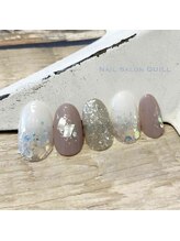 ネイルサロン クイル(QUILL)/１月ホワイト（２）