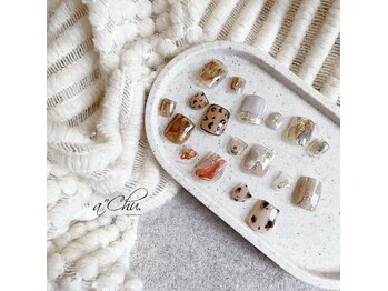チュチュアチュチュ(chuchu a chuchu)/Foot AW nail art design
