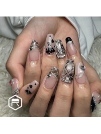 チェックネイル
