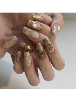 ヌア(nur.)/ブラウンnuance