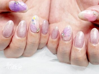 トゥインクル 布施(tWinkle)/あじさいネイル