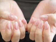 エン ダイカンヤマ(En'e daikanyama)/ほんのりピンク☆[ジェルネイル]