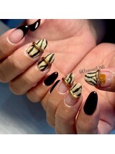 Mネイル 伏見店/haruka nail × もこもこネイル