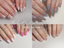 エスペレ 六本木(esperer)/フラッシュネイル/ミラーネイル