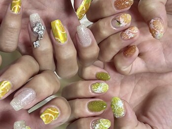 シン(Shinn)の写真/【烏丸駅/四条駅から徒歩3分◇】持ち込みOK！繊細なアートも◎ハイセンス×圧倒的な仕上がりで大人気★