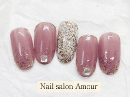 キラキラ春夏のネイル¥7980