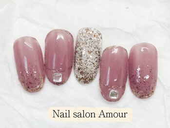 キラキラ春夏のネイル¥7980