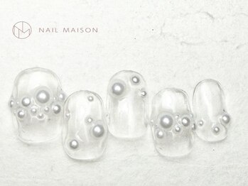 ネイルメゾン 梅田(NAIL MAISON)/クリアパール