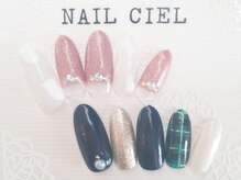 ネイル シエル(nail ciel)/[2]アート付定額コース◆￥5300