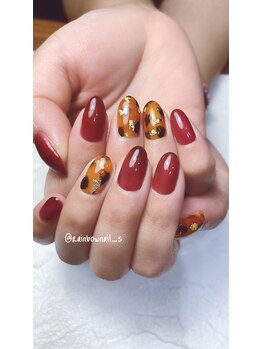 レインボーネイルズ(Rainbow nails)/べっ甲 ヒョウ ネイル
