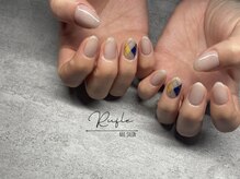 ルフレ(Rufle)/アーガイル柄ネイル