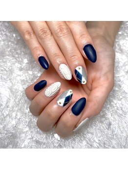 ベリール(Belire)/ニットネイル☆持ち込み☆冬