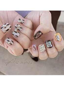 アズネイル シロコ(As nail Shiroko)/個性派デザイン