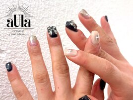 Black×ceek nail