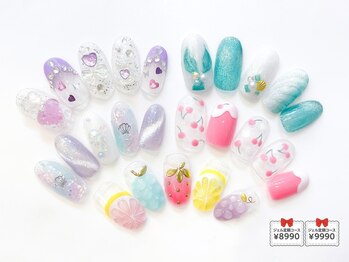 ネイルコレクション ピンク(Nail Collection Pink)/ジェル定額¥8990.9990☆フルーツ