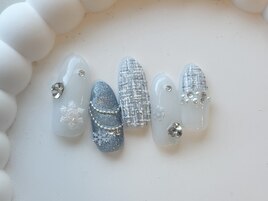 雪ネイル/定額8000円