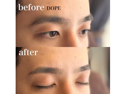 【DOPE:ドープ】新宿駅前（メンズ眉毛サロン/眉毛専門/アイブロウ/眉毛パーマ/まゆげ)の写真