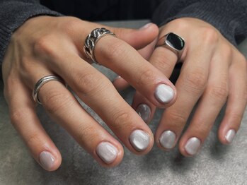 オムネイル 渋谷(HOMME NAIL)/マグネットネイル ¥6.600