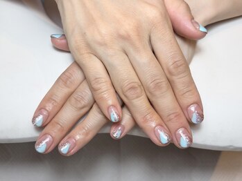 ツインネイル 久屋大通店(twin.nail)/塗りかけネイル