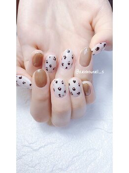 レインボーネイルズ(Rainbow nails)/レオパード ネイル
