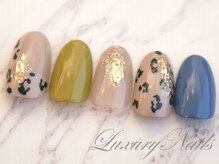 ラグジュアリーネイルズ タカダノババ(Luxury Nails Takadanobaba)/ヒョウ柄*カラフル