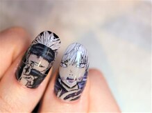 ネイルルーム アイボリー(nail room ivory)/推しのいる生活☆痛ネイル