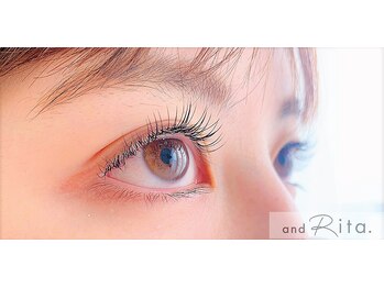 アンドリタ/マツエク：フラットラッシュ